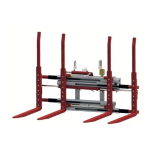 Positionneur monomultifourches déplacement latéral constant version 4 fourches DPK