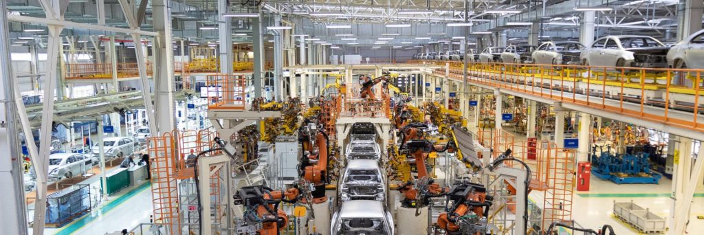 Chaines de montages dans l'industrie automobile, IA