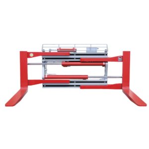 Pince à fourches rapportée version à fourches boulonnées et déplacement latéral constant PGK-S