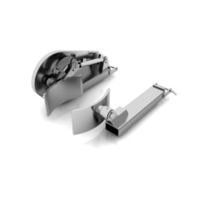 Patins pour prise de fût avec basculement hydraulique simple606 K2A Seith