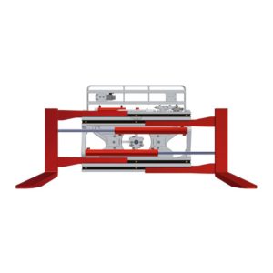 Pince rotative à fourches rapportée avec déplacement latéral constant DUZ-S Durwen