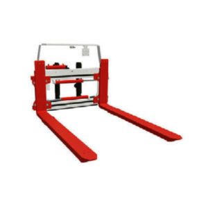 Positionneur de fourches intégré avec fourches télescopiques et déplacement latéral constant PZV-SI-TGZ DURWEN