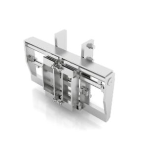 Positionneur de fourches intégré version à platines et déplacement latéral intégré 167-IS-A